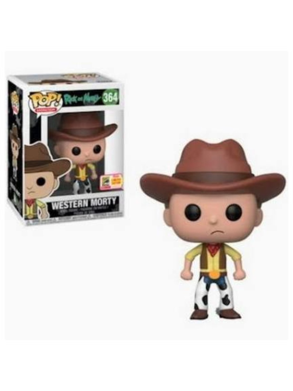 Funko POP! Animation: Rick and Morty #364 Western Morty LIMITED EDITION*